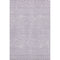 5' X 8' Lilac And Ivory Chevron Washable Area Rug With UV Protection