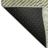 8' X 10' Artichoke Green And Ivory Plaid Washable Area Rug With UV Protection
