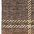8' X 10' Chocolate Beige And Gold Plaid Washable Area Rug With UV Protection