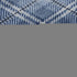 9' X 12' Navy Blue And Ivory Plaid Washable Area Rug With UV Protection
