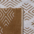 8' Tan And Ivory Diamond Hand Woven Runner Rug