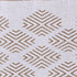 8' Tan And Ivory Diamond Hand Woven Runner Rug