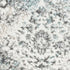 8' X 10' Beige And Blue Damask Area Rug