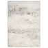 8' X 10' Beige And Blue Abstract Area Rug