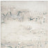 8' X 10' Beige And Blue Abstract Area Rug