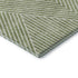8' X 10' Artichoke Green And Ivory Geometric Washable Area Rug With UV Protection