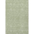8' X 10' Artichoke Green And Ivory Geometric Washable Area Rug With UV Protection