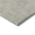 8' X 10' Beige And Ivory Geometric Washable Area Rug With UV Protection