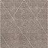 5' X 8' Brown And Beige Geometric Washable Area Rug With UV Protection