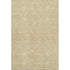9' X 12' Gold And Ivory Geometric Washable Area Rug With UV Protection