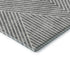 5' X 8' Gray And Ivory Geometric Washable Area Rug With UV Protection