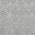 5' X 8' Gray And Ivory Geometric Washable Area Rug With UV Protection