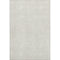 5' X 8' Ivory And Beige Geometric Washable Area Rug With UV Protection