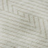 5' X 8' Ivory And Beige Geometric Washable Area Rug With UV Protection