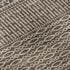 8' X 10' Brown And Beige Striped Washable Area Rug With UV Protection
