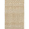 5' X 8' Gold And Ivory Striped Washable Area Rug With UV Protection