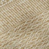 5' X 8' Gold And Ivory Striped Washable Area Rug With UV Protection