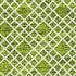 5' X 8' Lime Green And Ivory Striped Washable Area Rug With UV Protection