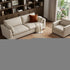 9' X 12' Rust And Ivory Striped Washable Area Rug With UV Protection