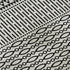 8' X 10' White And Black Striped Washable Area Rug With UV Protection