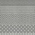 8' X 10' White And Black Striped Washable Area Rug With UV Protection