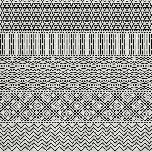 8' X 10' White And Black Striped Washable Area Rug With UV Protection