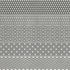 8' X 10' White And Black Striped Washable Area Rug With UV Protection