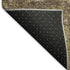 8' X 10' Brown And Beige Abstract Washable Area Rug With UV Protection