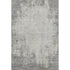 8' X 10' Gray And Ivory Abstract Washable Area Rug With UV Protection