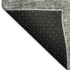8' X 10' Gray And Ivory Abstract Washable Area Rug With UV Protection