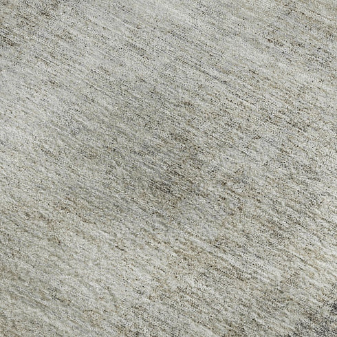 8' X 10' Gray And Ivory Abstract Washable Area Rug With UV Protection