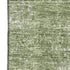 5' X 8' Green And Ivory Abstract Washable Area Rug With UV Protection