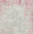 8' X 10' Pink And Ivory Abstract Washable Area Rug With UV Protection