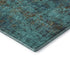 8' X 10' Teal And Brown Abstract Washable Area Rug With UV Protection