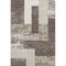 8' X 10' Brown Ivory And Beige Geometric Washable Area Rug With UV Protection