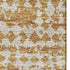 5' X 8' Coffee Gold And Ivory Geometric Washable Area Rug With UV Protection