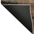5' X 8' Coffee Burgundy And Beige Abstract Washable Area Rug With UV Protection