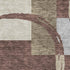 8' X 10' Brown Beige And Ivory Geometric Washable Area Rug With UV Protection