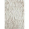 5' X 8' Ivory And Beige Abstract Washable Area Rug With UV Protection