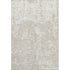 5' X 8' Ivory And Beige Abstract Washable Area Rug With UV Protection