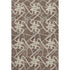 9' X 12' Brown And Ivory Geometric Washable Area Rug With UV Protection