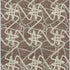 9' X 12' Brown And Ivory Geometric Washable Area Rug With UV Protection