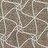 5' X 8' Brown And Ivory Geometric Washable Area Rug With UV Protection