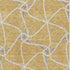5' X 8' Gold Ivory And Gray Geometric Washable Area Rug With UV Protection