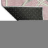 9' X 12' Pink Ivory And Gray Geometric Washable Area Rug With UV Protection