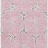 9' X 12' Pink Ivory And Gray Geometric Washable Area Rug With UV Protection