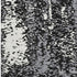 5' X 8' Black Gray And Ivory Abstract Washable Area Rug With UV Protection