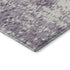 8' X 10' Lavender And Ivory Abstract Washable Area Rug With UV Protection