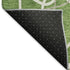 8' X 10' Green Ivory And Gray Geometric Washable Area Rug With UV Protection