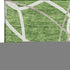 8' X 10' Green Ivory And Gray Geometric Washable Area Rug With UV Protection
